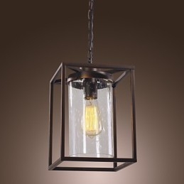 Tradičné klasické vintage lampášové mini štýlové galvanizované závesné svietidlo