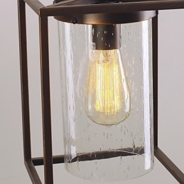 Tradičné klasické vintage lampášové mini štýlové galvanizované závesné svietidlo
