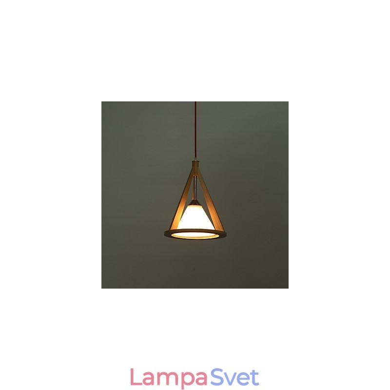 Dizajnová lampa Wood Chandelier Elegantný moderný luster
