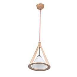 Dizajnová lampa Wood Chandelier Elegantný moderný luster