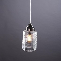 Moderné súčasné tradičné klasické vintage lampáš country niklové sklo prívesok svetlo jedálenský