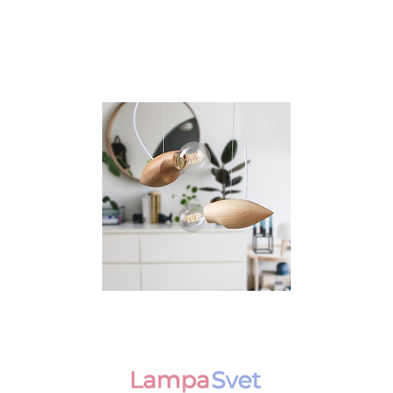 Umelecká individualita Kreatívna zmluvná obnova starých spôsobov drevených včiel Droplight Lamp
