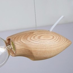 Umelecká individualita Kreatívna zmluvná obnova starých spôsobov drevených včiel Droplight Lamp