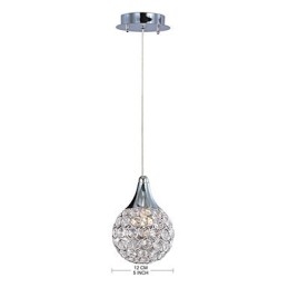 G9 prívesok Light Crystal Moderný súčasný kov