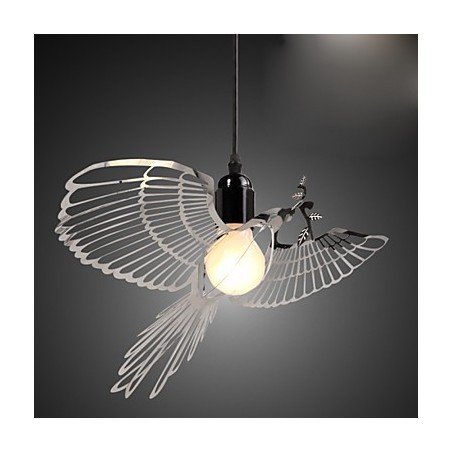 Kreatívna moderná módna dekorácia Nerezová lampa s vtákom vtákom Kreatívna moderná módna dekorácia Nerezová lampa s vtákom vtákom