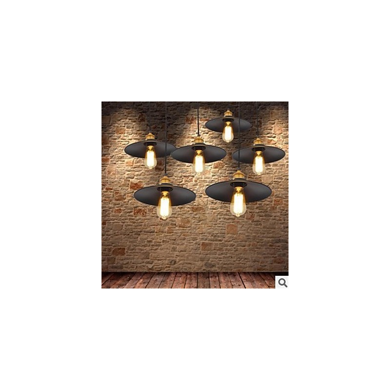 Americký minimalistický retro 1 železný luster