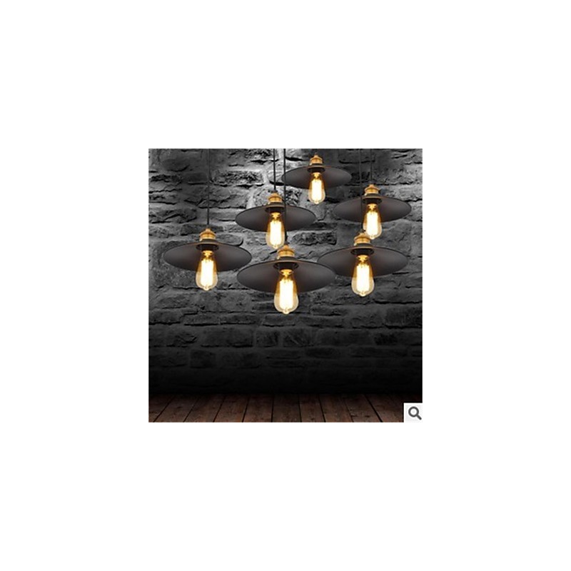 Americký minimalistický retro 1 železný luster