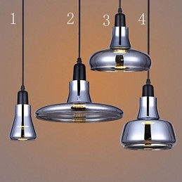 Svetlo na lustre z tieňového skla v európskom zmluvnom kreatívnom severskom dizajne