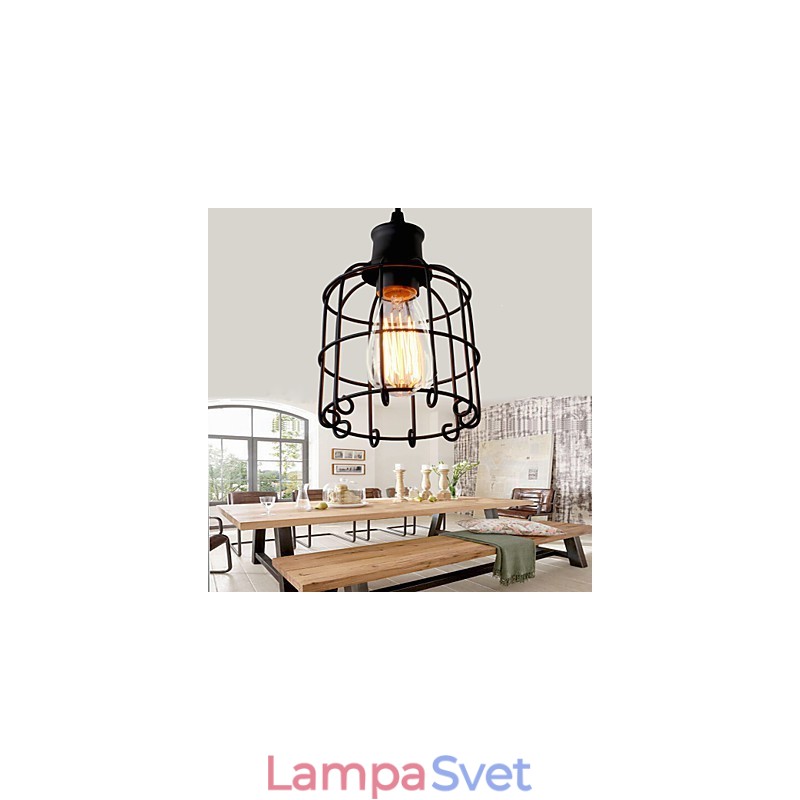 Závesné svetlá Mini Style Rustic Lodge Retro Country Garáž Metal
