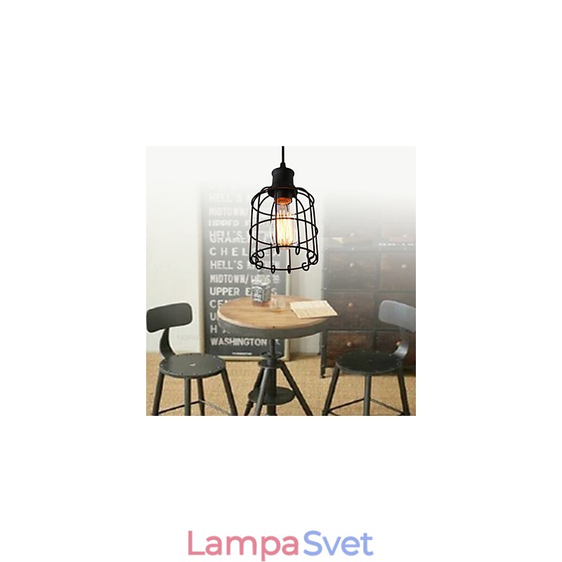 Závesné svetlá Mini Style Rustic Lodge Retro Country Garáž Metal