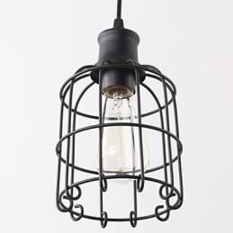 Závesné svetlá Mini Style Rustic Lodge Retro Country Garáž Metal