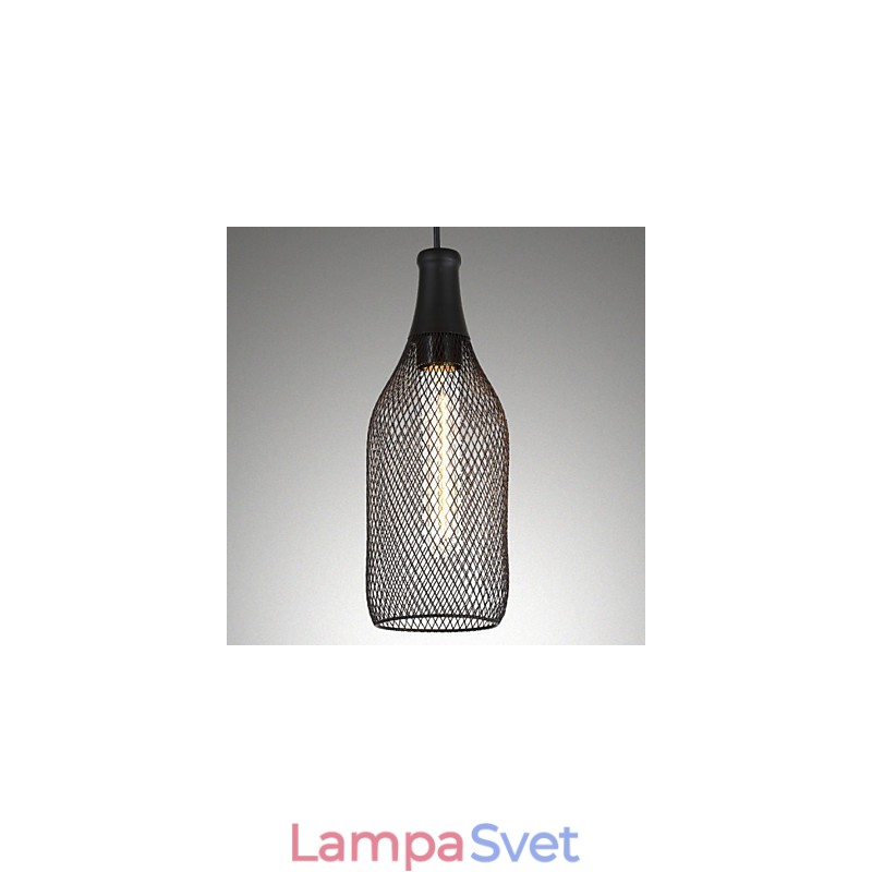 Závesná lampa Amercian Loft Vintage na fľaše a ozdobné svietidlo