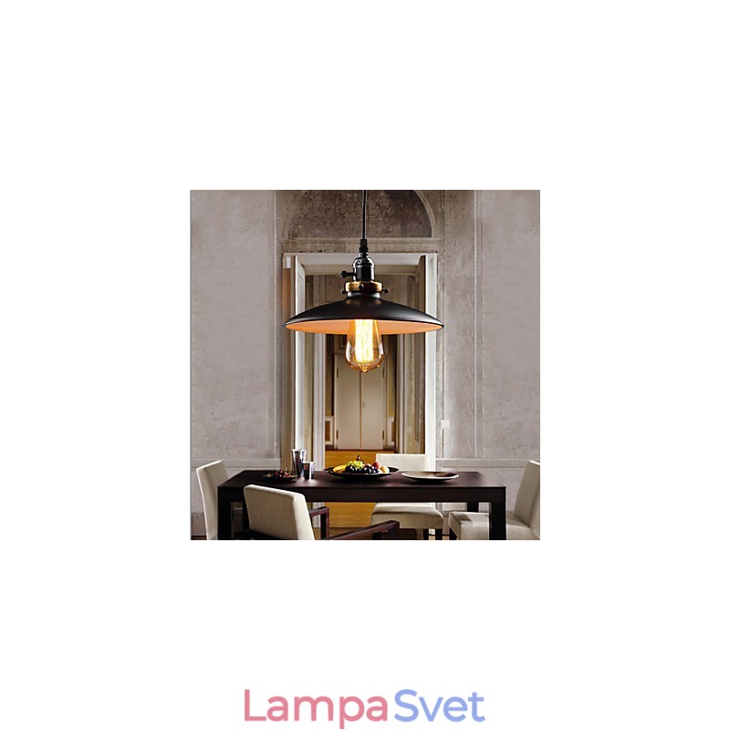 Tradičné klasické retro kovové závesné svietidlá