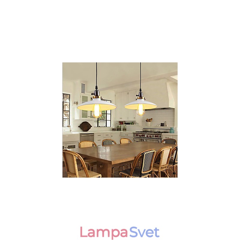 Tradičné klasické retro kovové závesné svietidlá