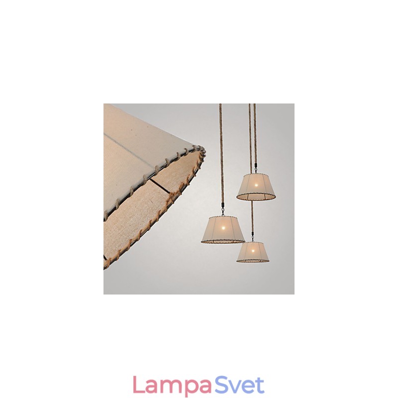 1 Svetlá Závesné lampy Vintage štýl Priemyselný štýl Žltá tkanina a kovy Drop Light