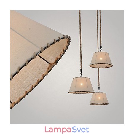 1 Svetlá Závesné lampy Vintage štýl Priemyselný štýl Žltá tkanina a kovy Drop Light 1 Svetlá Závesné lampy Vintage štýl Priemyselný štýl Žltá tkanina a kovy Drop Light