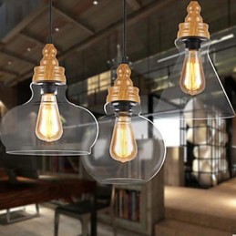 Severoamerická kreatívna kryštálová lampa s dreveným zrnom, ktorá obnovuje starodávne spôsoby svetla