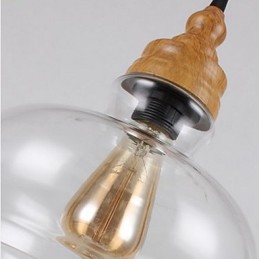 Severoamerická kreatívna kryštálová lampa s dreveným zrnom, ktorá obnovuje starodávne spôsoby svetla