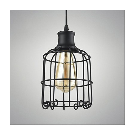 Edison Vintage svetelné závesné svietidlo Luster Cage Tienidlo Edison Vintage svetelné závesné svietidlo Luster Cage Tienidlo