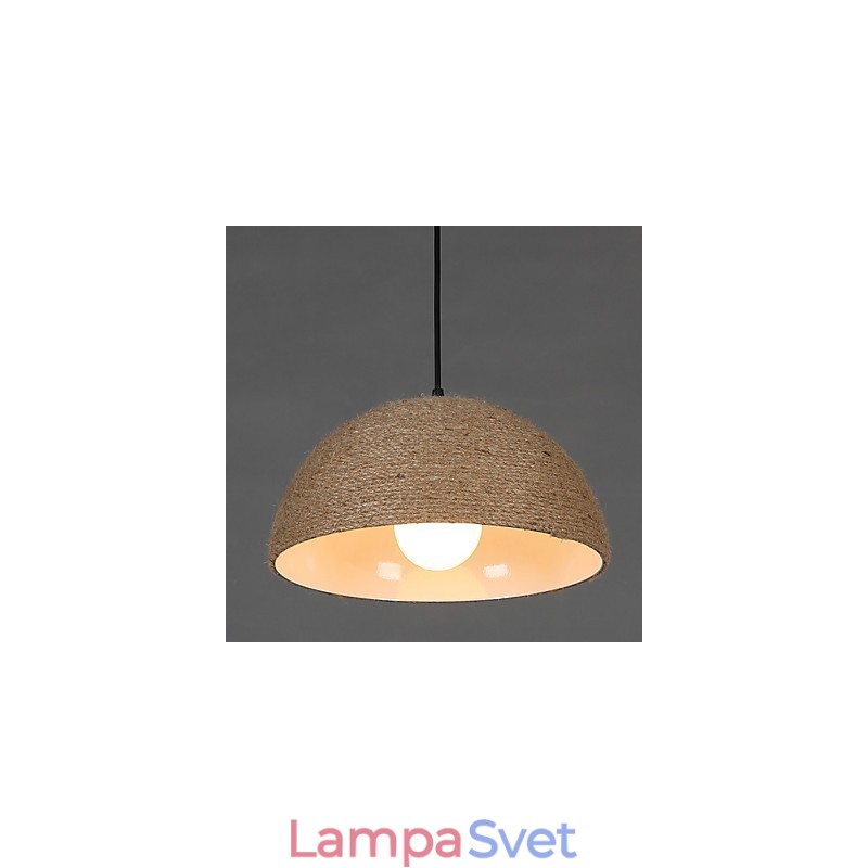 30*Obnovte staroveké spôsoby Severský nápad Polkruhový komín Ručné Konopné lano Droplight