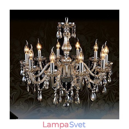 10 svetiel Luxusný krištáľový luster Cognac Color K9 Crystal Luster 10 svetiel Luxusný krištáľový luster Cognac Color K9 Crystal Luster