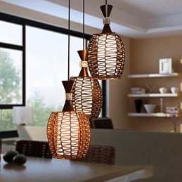 Cany Art Weaving Klasická zmluvná Droplight Lamp Light