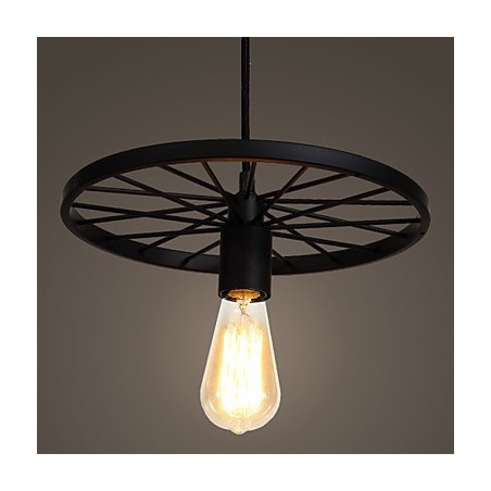 Loft Retro Závesné Lampy Americký vidiecky kovaný Luster koliesko v industriálnom štýle Loft Retro Závesné Lampy Americký vidiecky kovaný Luster koliesko v industriálnom štýle