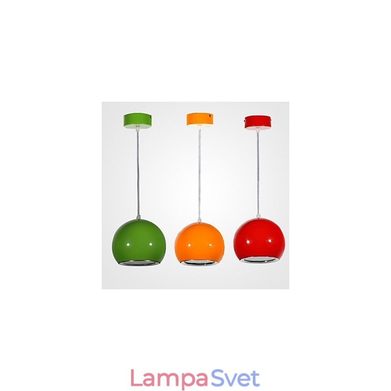 Závesné svietidlo Droplight v tvare jablka