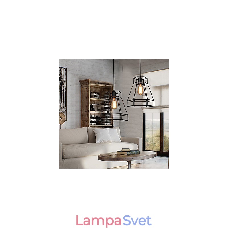 Geometric Line Diamantový kovaný luster Závesné svetlo Moderné súčasné