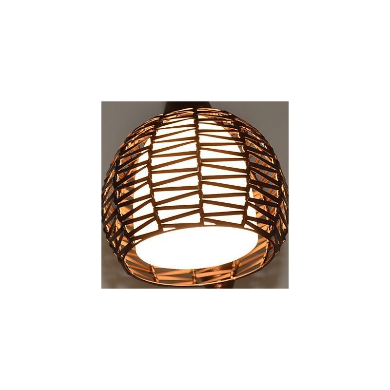 Rural Cany Art Weaving Klasická zmluvná Droplight Lamp Light