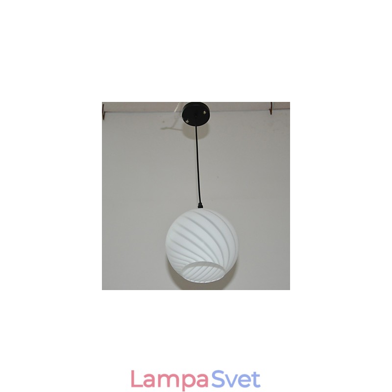 Súčasná a zmluvná L lampa lustra Creative Glass Meals Light