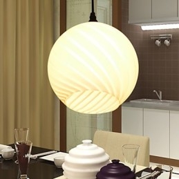 Súčasná a zmluvná L lampa lustra Creative Glass Meals Light