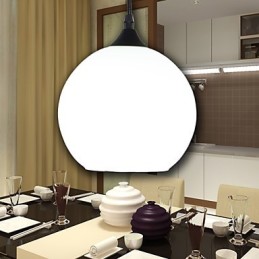 Súčasná a zmluvná L lampa lustra Creative Glass Meals