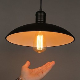 Lampy a lucerny Umenie Reštaurovanie Jednohlavý kovaný lietajúci tanier Droplight