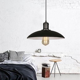 Lampy a lucerny Umenie Reštaurovanie Jednohlavý kovaný lietajúci tanier Droplight