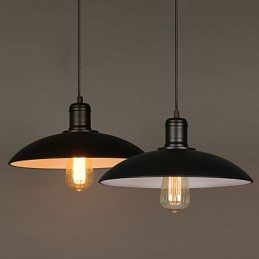 Lampy a lucerny Umenie Reštaurovanie Jednohlavý kovaný lietajúci tanier Droplight
