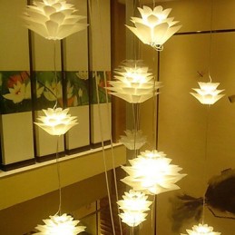 Moderná dekoračná lampa Lotus DropLight
