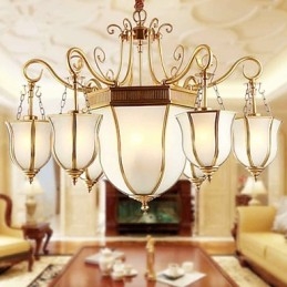 Luster Traditional Classic Rustic Lodge Metal
