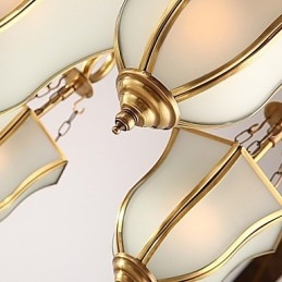 Luster Traditional Classic Rustic Lodge Metal