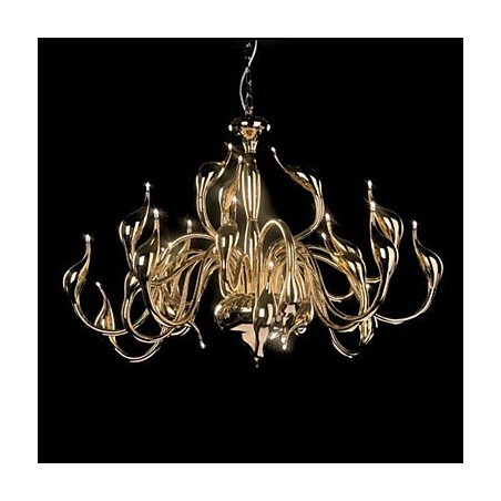 Moderný luster Light 24 Lights G4 Gold Plating Moderný luster Light 24 Lights G4 Gold Plating