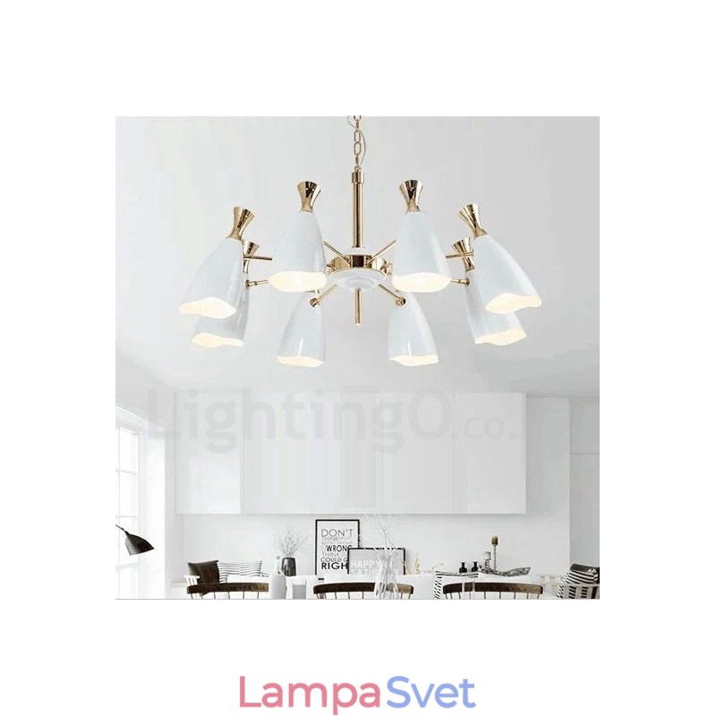 Lustrová lampa moderného súčasného štýlu 8