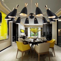 12 Svetelný luster Moderný súčasný štýl Svetlo