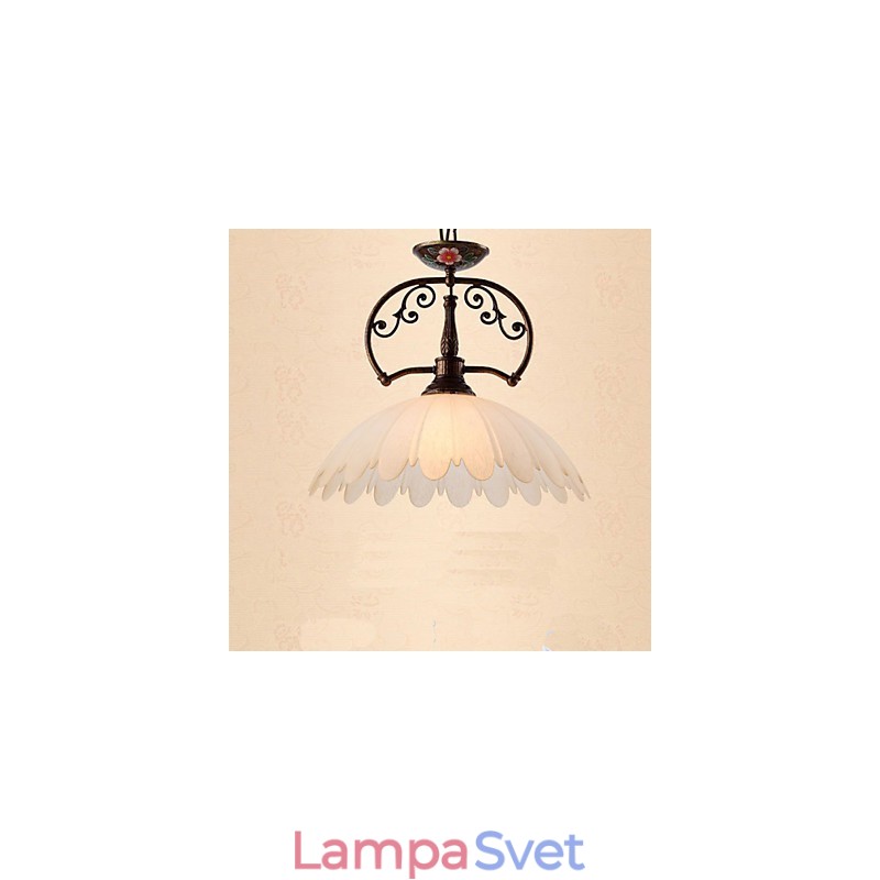 Retro ručne maľované umelecké závesné svietidlo Osvetlenie lampy
