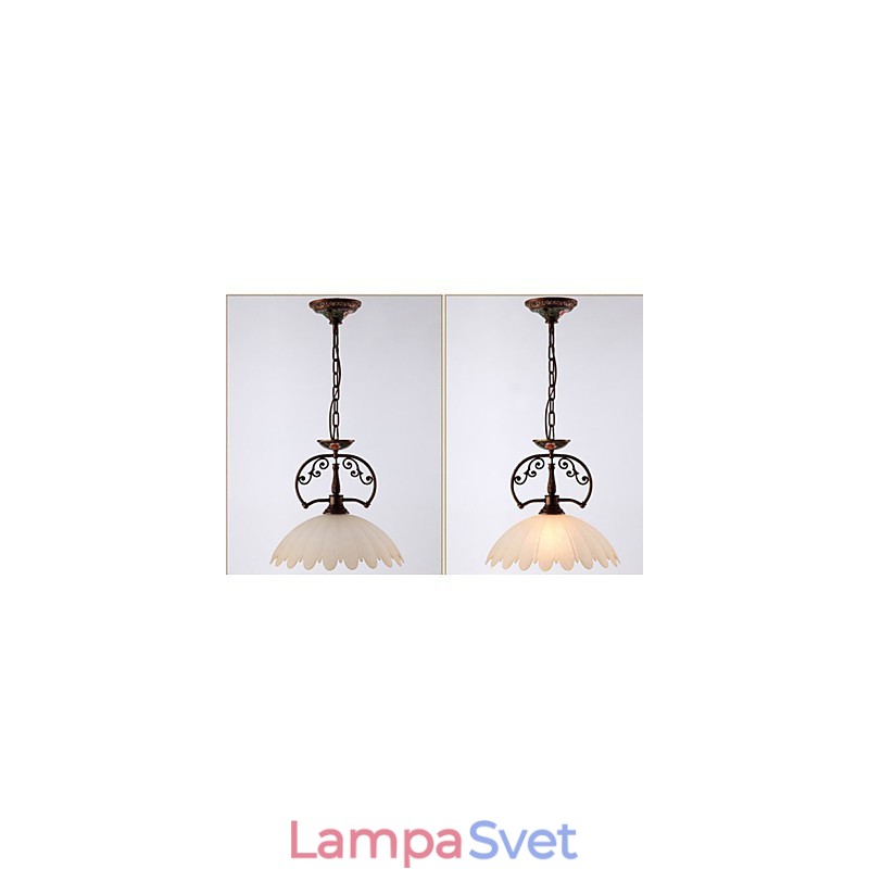Retro ručne maľované umelecké závesné svietidlo Osvetlenie lampy