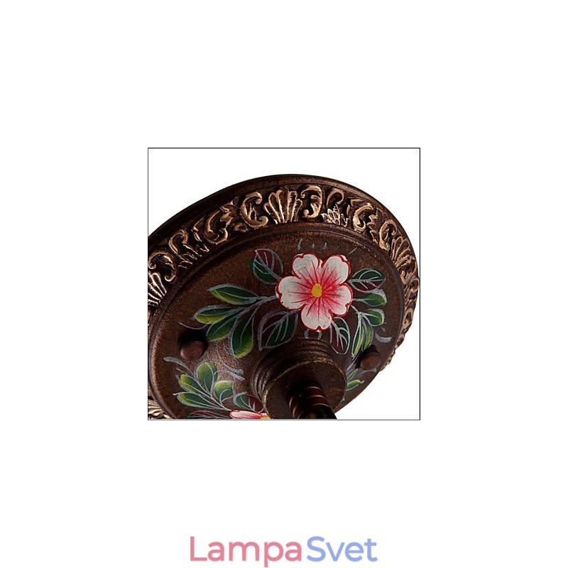Retro ručne maľované umelecké závesné svietidlo Osvetlenie lampy