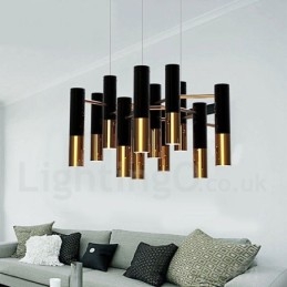 Moderné súčasné 13 svetelné lusterové jednoposchodové svietidlo
