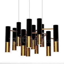 Moderné súčasné 13 svetelné lusterové jednoposchodové svietidlo