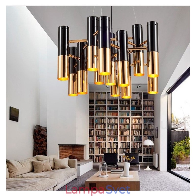 Moderné súčasné 13 svetelné lusterové jednoposchodové svietidlo