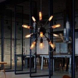 12 Ľahký retro vintage luster Sputnik