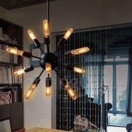 12 Ľahký retro vintage luster Sputnik